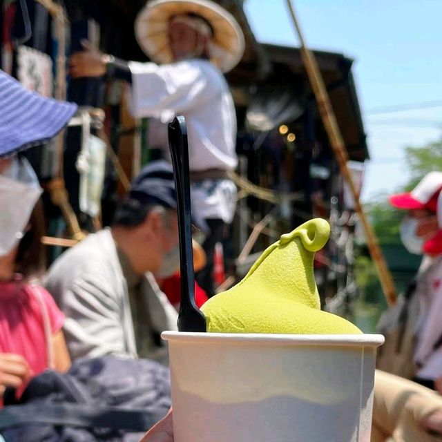 《松月乘船場》🛶乘船漫游在柳川河畔中別有番風味🌸