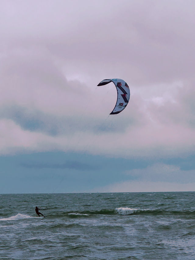 Kitesurfing Spot in Maasvlakte, Rotterdam
