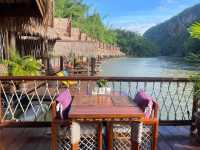 The float house river kawai resort 🇹🇭 