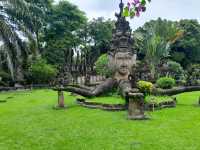 Buddha Park in Vientiane