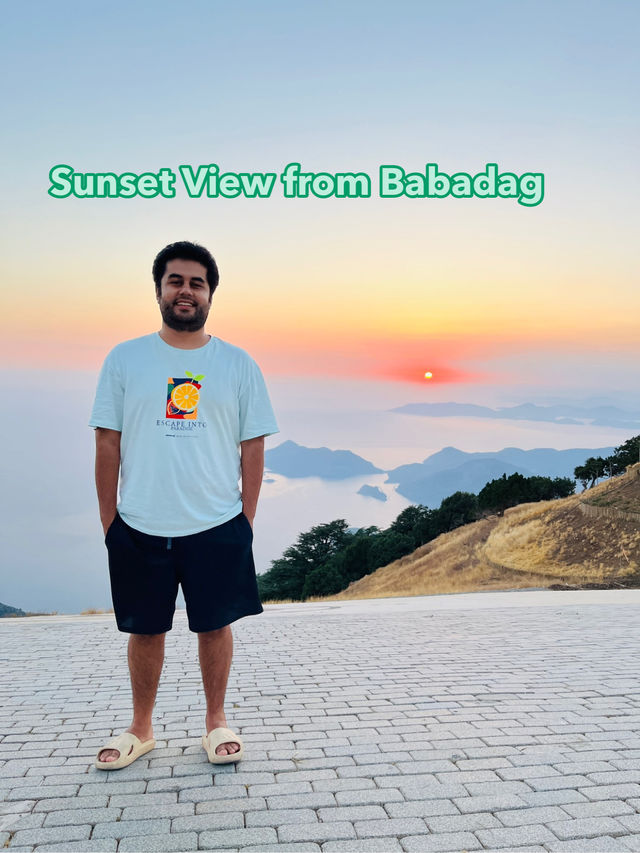 Sunset View from Babadag