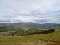 The Black Mountains and the Crawnon Valley