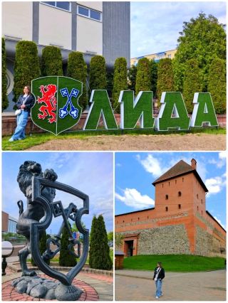 Lida. A quiet town with a big castle 🏰