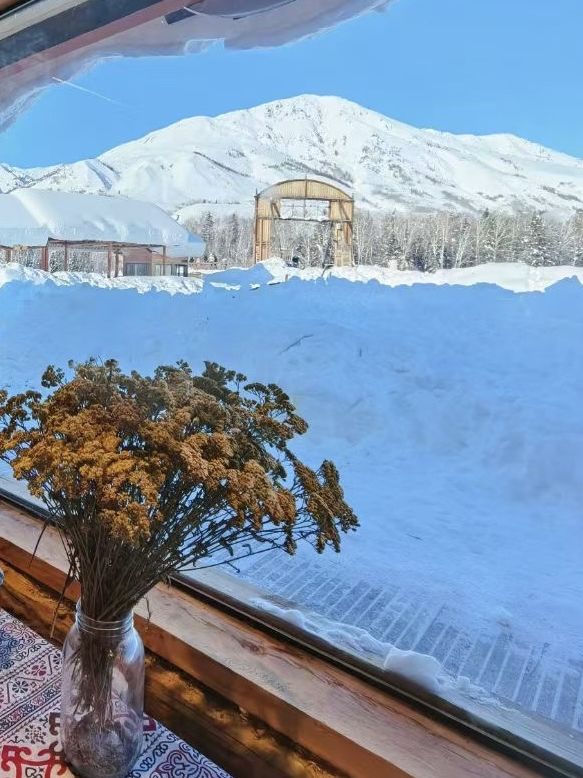 Winter in Xinjiang 😍😍😍 Scenery to die for!