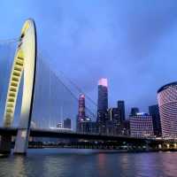 Beautiful Night River Cruise in Guangzhou 