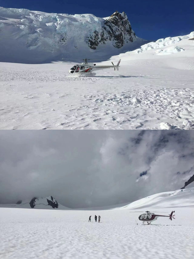 新西蘭直升機觀冰川體驗