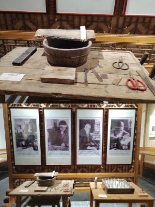 A history of brush pens in a museum
