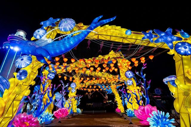 金沙灘啤酒城新春燈會“龍”重登場