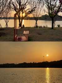 興隆湖踏青｜成都市內看夕陽最浪漫的地方！