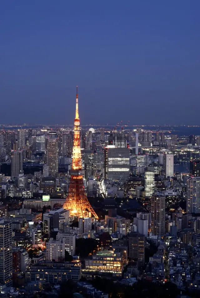 日本東京タワー｜夜のロマンチックな場所
