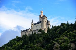 Marksburg, the fortress on the Rhine that has never been conquered