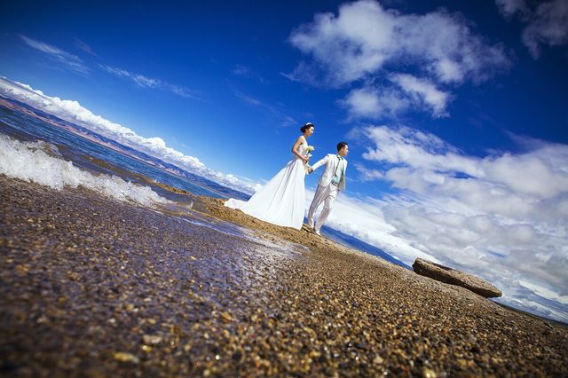 青海湖婚紗攝影
