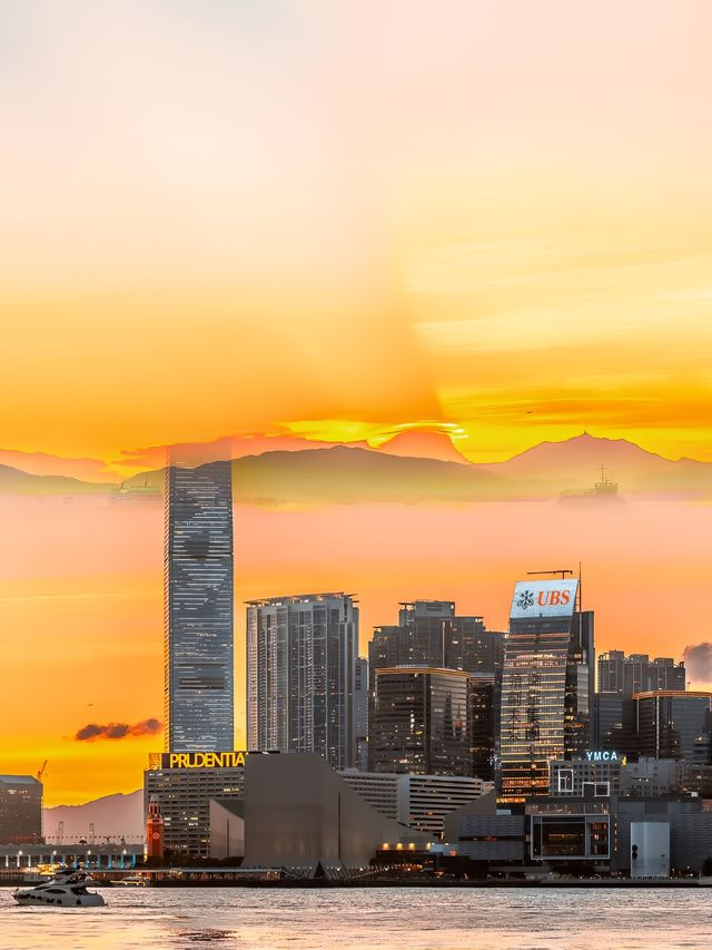 好愛維多利亞港，天氣好隨手一拍都很出片