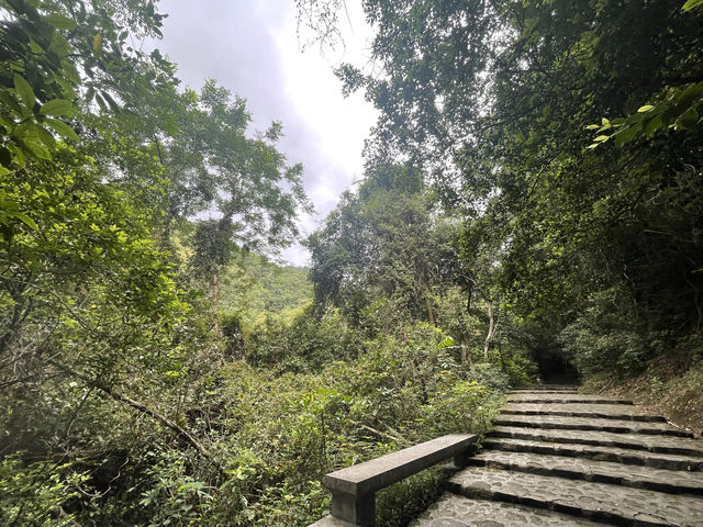 從化廣東溫泉賓館裡面的白石山
