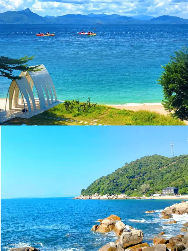 馬爾代夫？不！這是深圳海灘柚柑灣