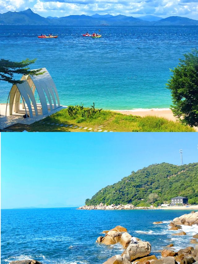 馬爾代夫？不！這是深圳海灘柚柑灣