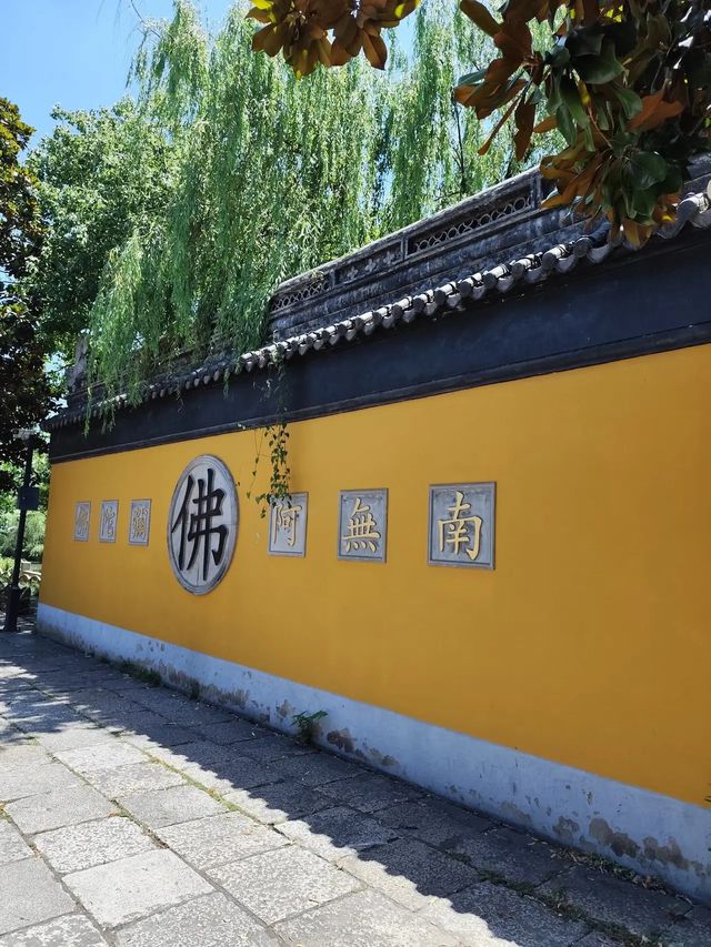 探訪蘇州木瀆古鎮明月古寺