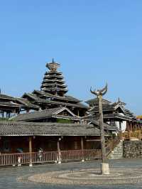Maling Guzhai ancient town in Guilin China 