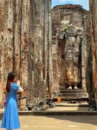 | Polonnaruwa |再次進入一處世界遗產,可看到孫悟空的場景。