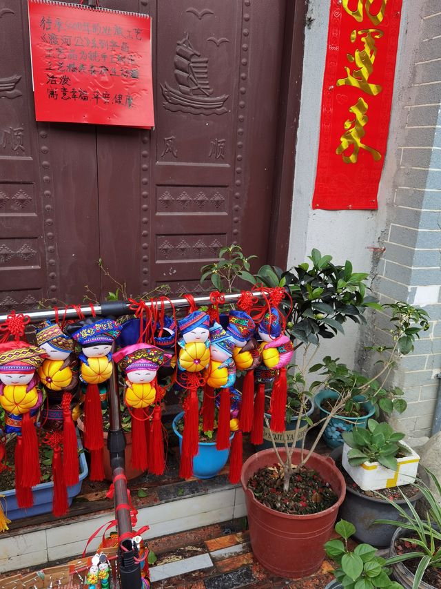 活著的芦墟古鎮-千多年歷史的炮龍節,酸爽的賓陽酸粉。