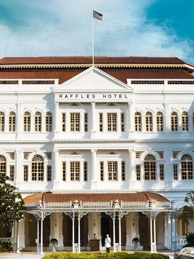 🇸🇬19世紀末歐式建築｜新加坡萊佛士酒店