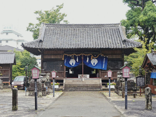 頂著颱風！不泡溫泉也要特種兵嬉野一小時遊！。
