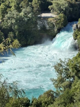 The Blue Heartbeat of Taupo, Huka Falls Plays a Natural Rhapsody
