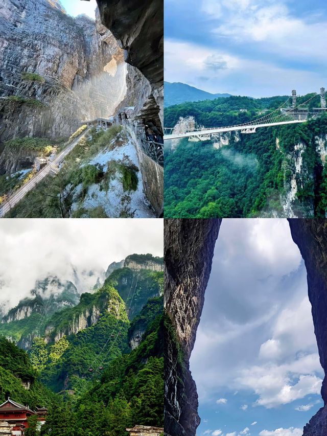 小長假去張家界等地才是人間值得啊