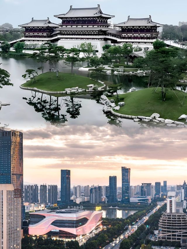 隋唐遺夢處瀲灩九州池