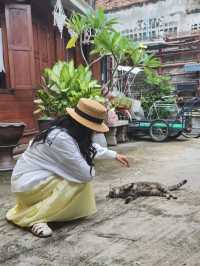 喺曼谷住進河畔古董別墅同家人一齊旅行嘅快樂