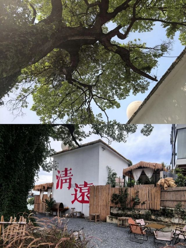 清遠江邊避暑秘境！躺睇江景太正了