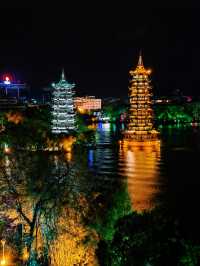 桂林夜遊攻略 | 總要夜遊一次桂林兩江四湖吧