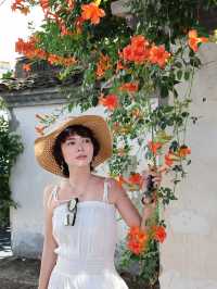 來紹興睇凌霄花瀑布，誤入莫奈花園