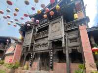 Admiring architecture in a city less travelled to