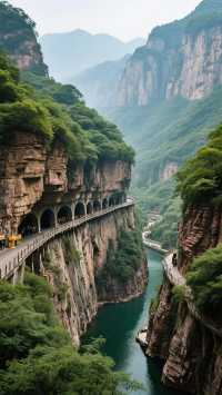 雲台山-太行秘境丨億萬年地質變遷造就的奇峽幽谷丨北方山水之魂