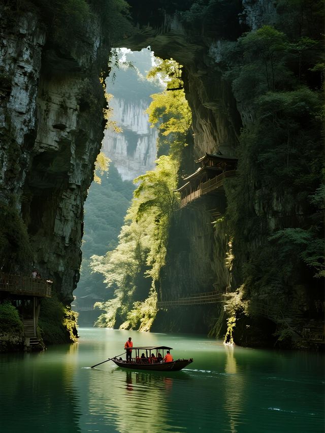比起黃果樹，我更愛馬嶺河峽谷的秋日瀑布群​