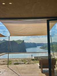 懸崖上的神仙民宿讓我在清水河躺平一整天！