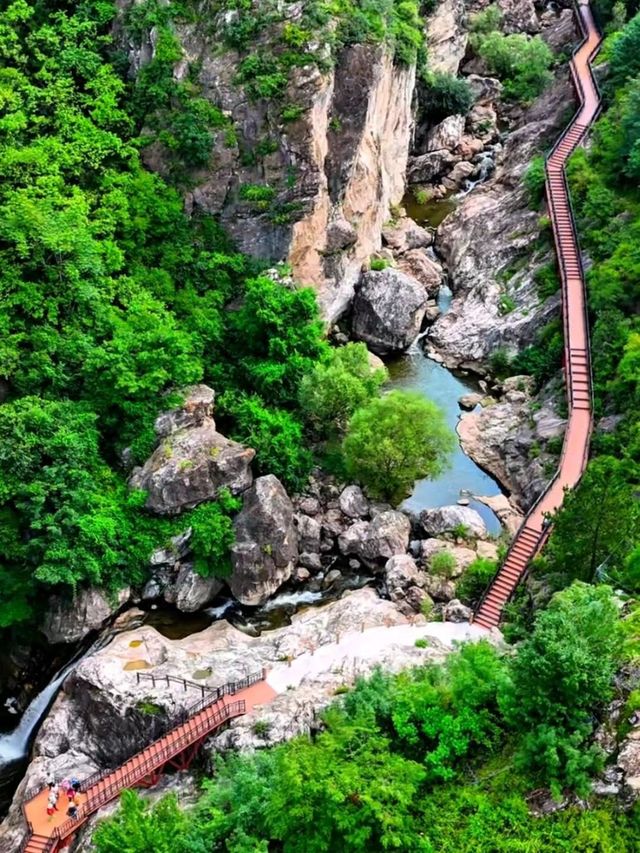 洛陽|龍潭大峽谷，唯一破產5A級景區，太值啦