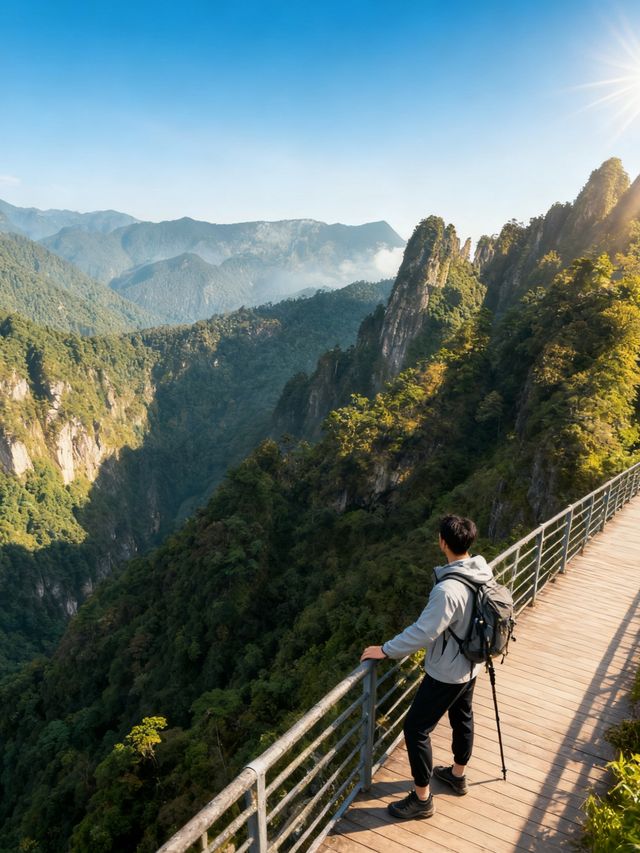 別再只知道武功山了！郴州莽山才是真·寶藏！   “本以為武功山的雲海已經夠絕，直到我來了莽山五指峰！