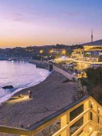 在青島邂逅電影感十足的藍調浪漫