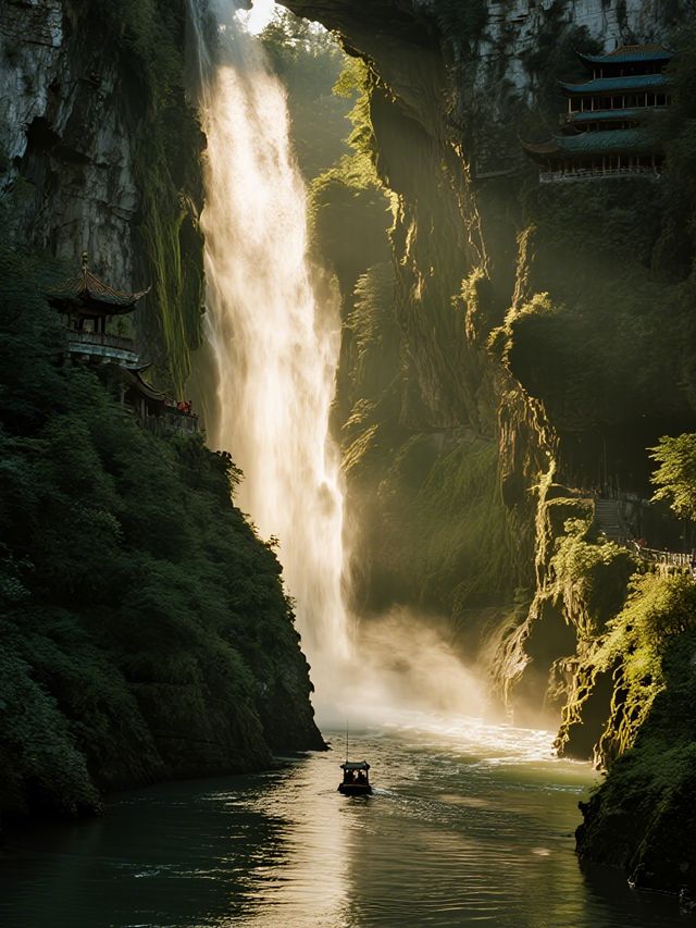 冬日馬嶺河帶娃探秘地球最美裂縫