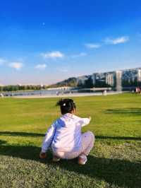 3個兒童樂園+大草坪+雙子山，0元遛娃一整天！