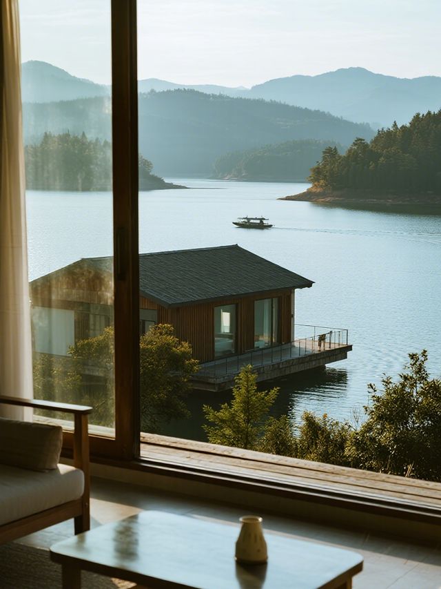 千島湖親子萌寵遊！西坡民宿老建築超有料