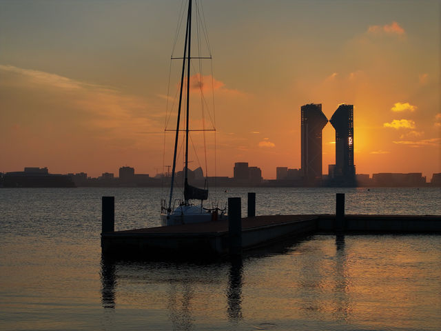 魔都落日秘境滴水湖懸日最佳打卡機位大公開! 魔都落日秘境滴水湖懸日最佳打卡機位大公開!