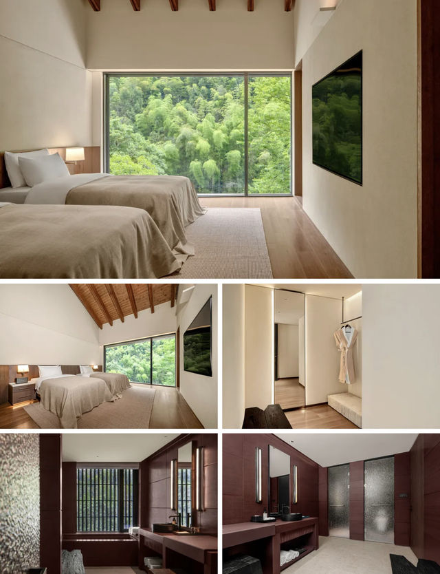 全景落地窗賞四季 峨眉山隱世中式度假必住