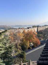 晴天的雞鳴寺非常棒