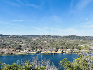 Mount Bonnell Viewing Platform, Stunning Austin Cityscape