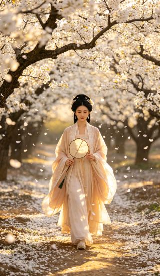 Shouxian County hides a piece of "millennial snow"! Pear blossoms pile up like a sea, and kites fly higher than the ancient city walls.