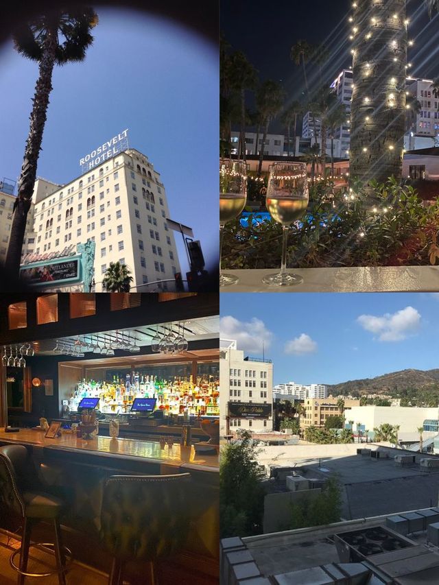 洛杉磯必住打卡地｜好萊塢羅斯福酒店