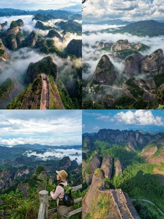 Hunan's Hidden Danxia Secret 5A Scenic Spot Amazed My Eyes